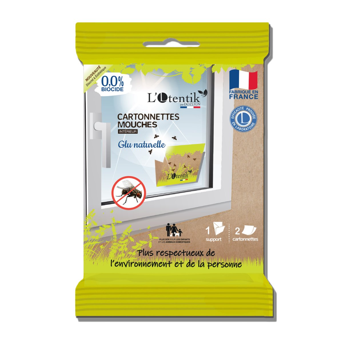 Piège à Mouches d’Intérieur L’Otentik: Solution Efficace et Naturelle pour Contrôler les Mouches
