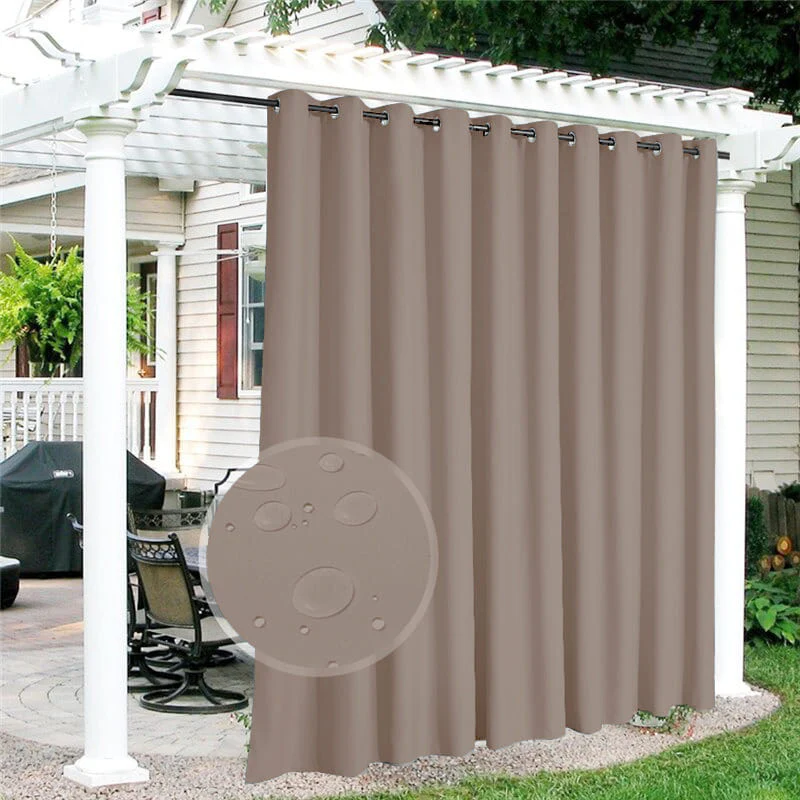 Rideau Terrasse Atono Taupe – Image 2