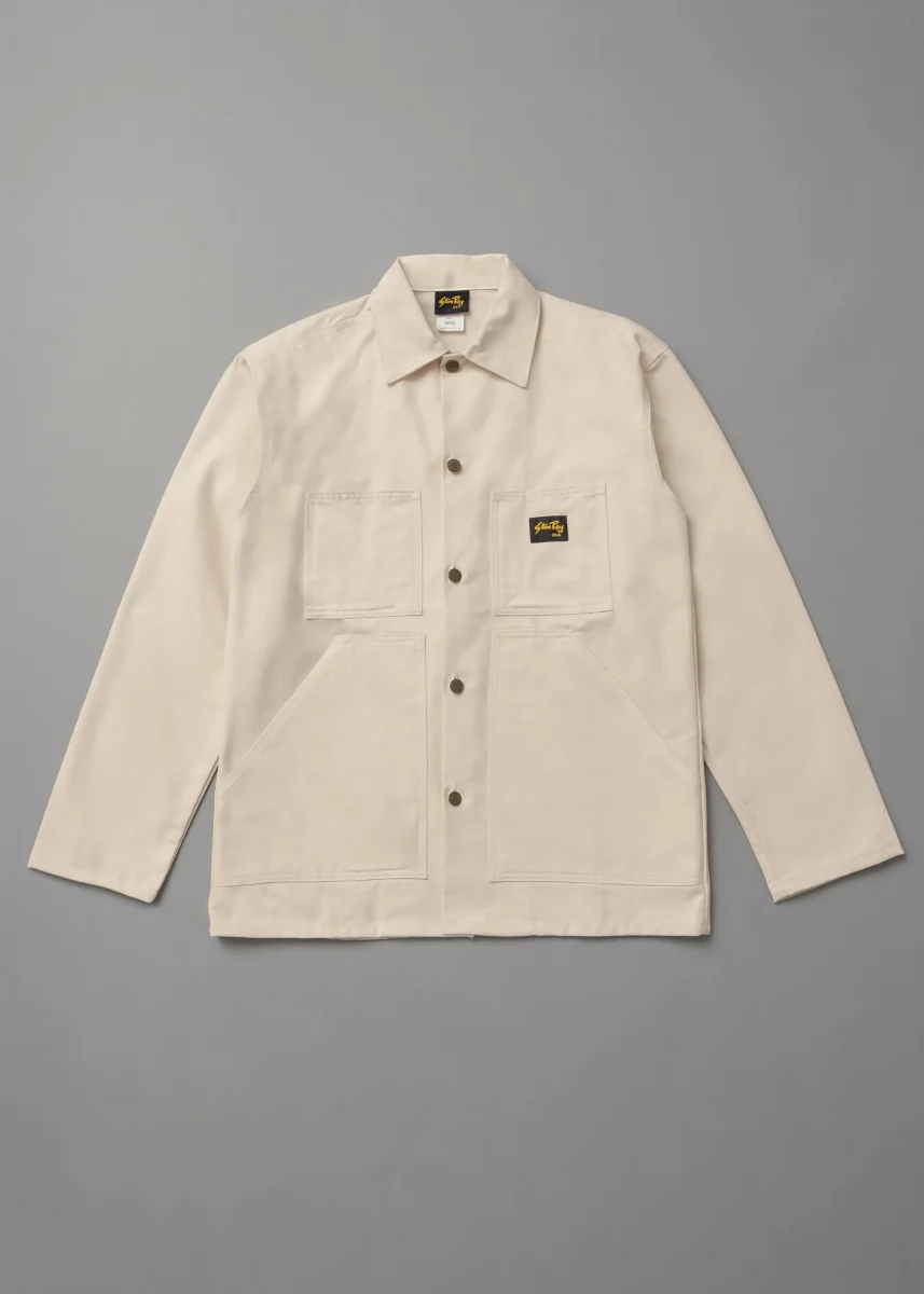 VESTE DE TRAVAIL - "SHOP JACKET" - DRILL NATUREL - STAN RAY – Image 2