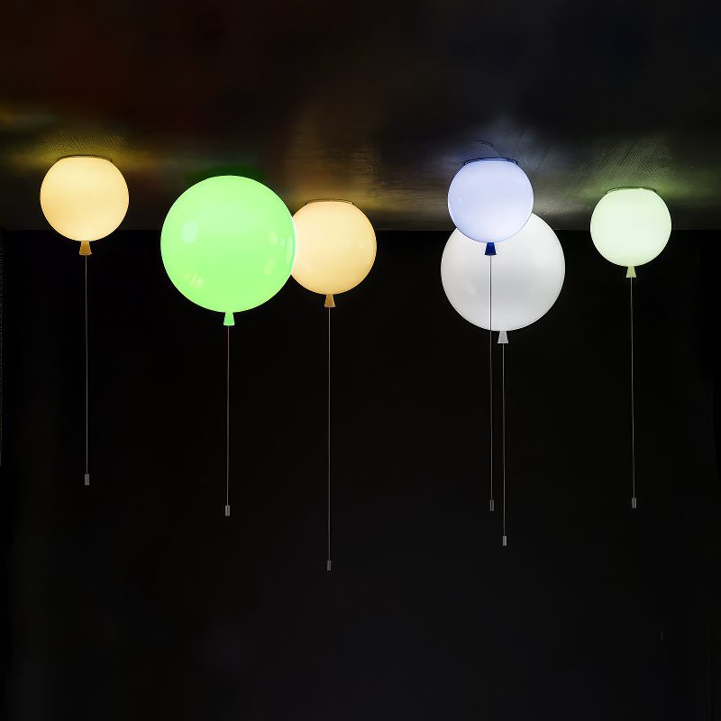 Suspension enfant ballon au plafond – Image 6