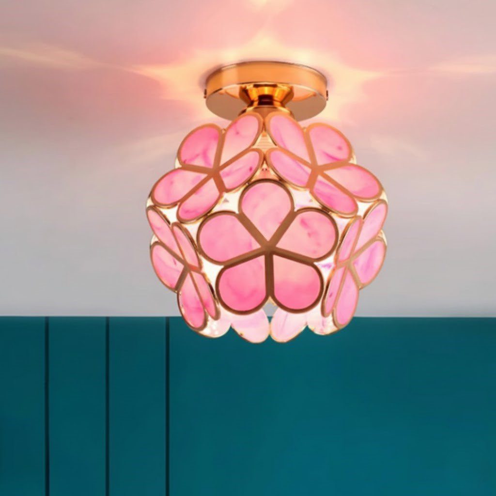 Plafonnier art deco rose – Image 5
