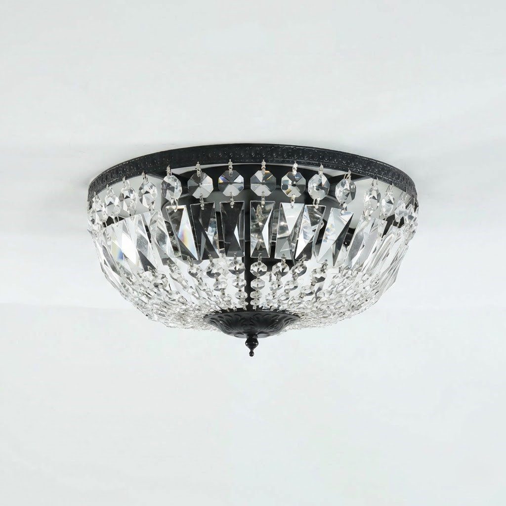 Plafonnier cristal vintage – Image 3