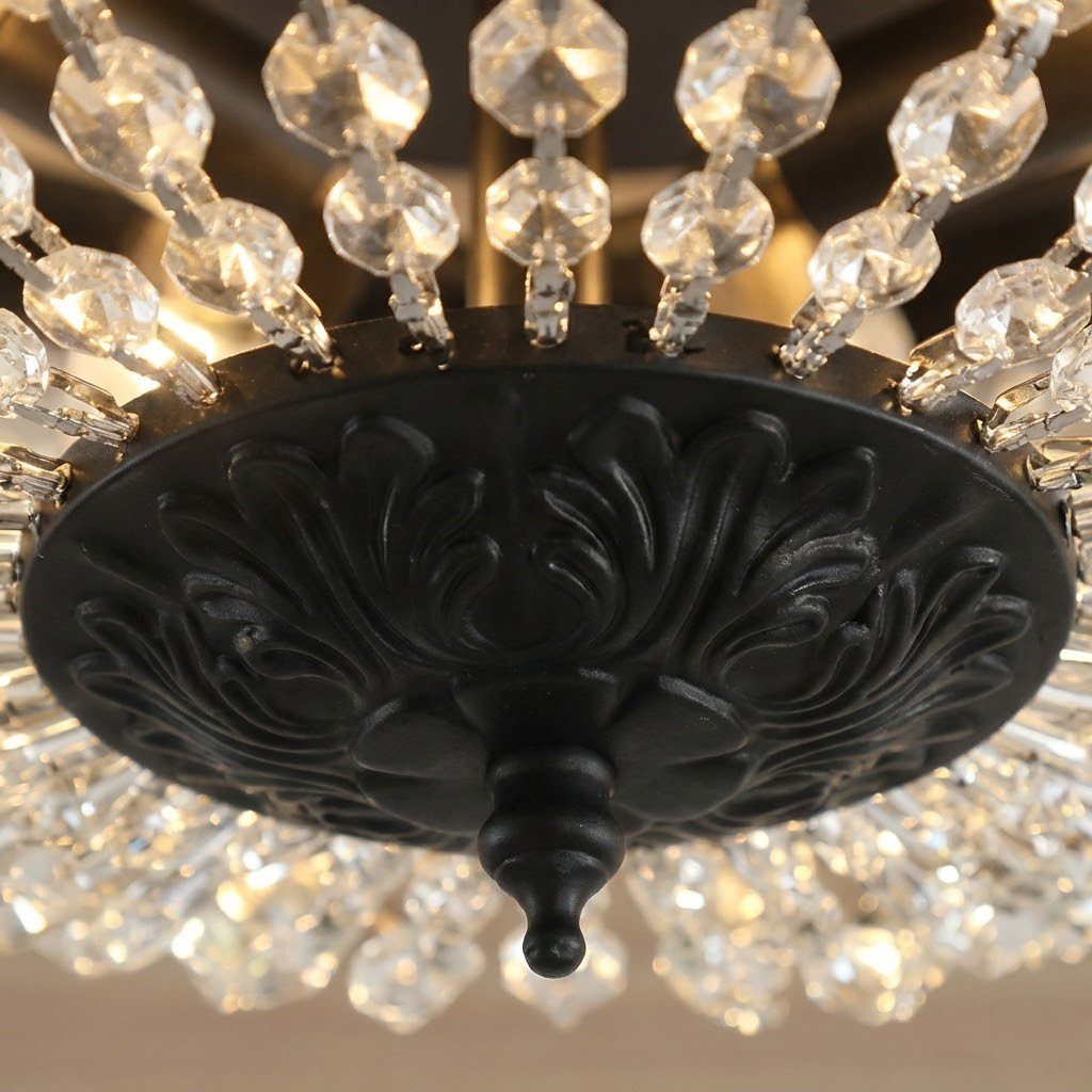 Plafonnier cristal vintage – Image 8