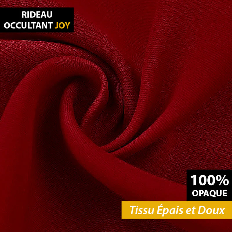 Rideau Occultant Joy Bordeaux – Image 4