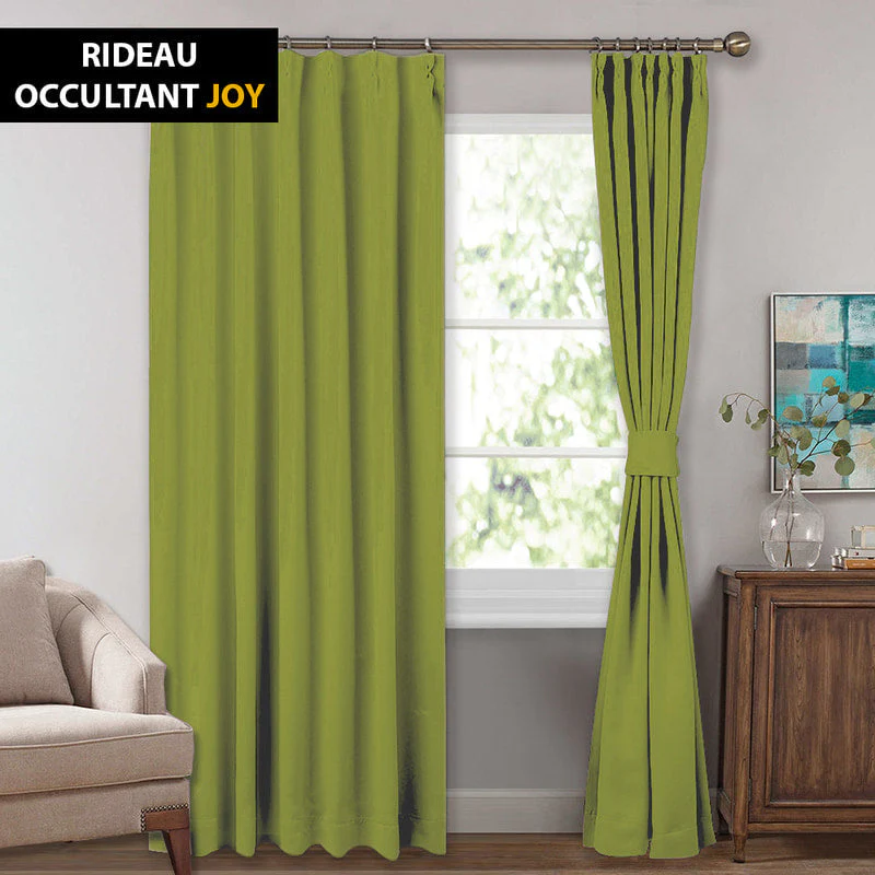 Rideau Occultant Vert Clair Joy