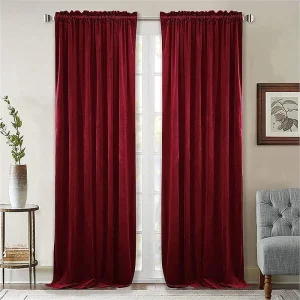 Rideau Anti Chaleur Luxury Bordeaux