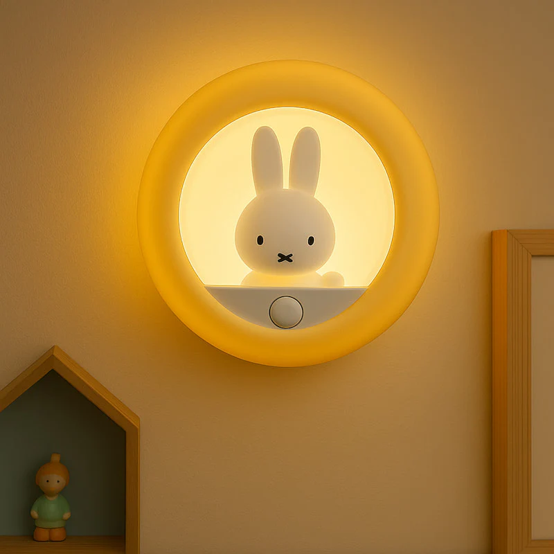 Veilleuse murale lapin avec capteur de mouvement - LapSense – Image 2